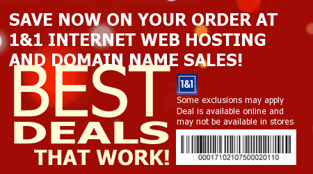 1&1 Coupon Code