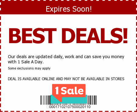 1saleaday Promo Code