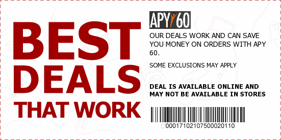 APY 60 Coupons