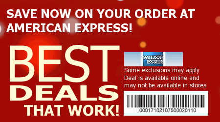 American Express Coupon Code