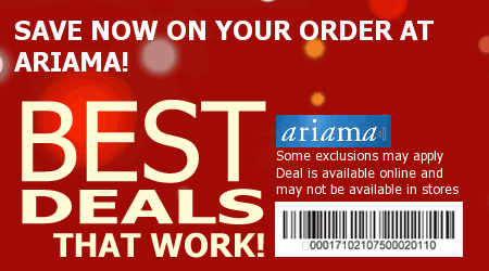 Ariama Coupon Code
