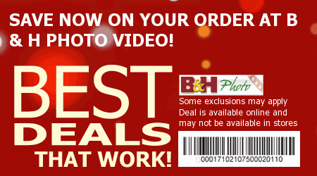B&H Coupon Code