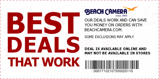 Beach Camera Coupons