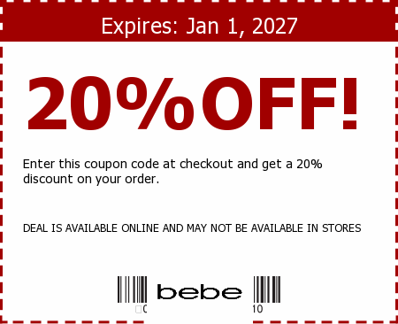 bebe Promo Code