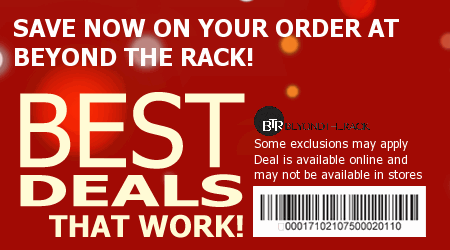 Beyond The Rack Coupon Code