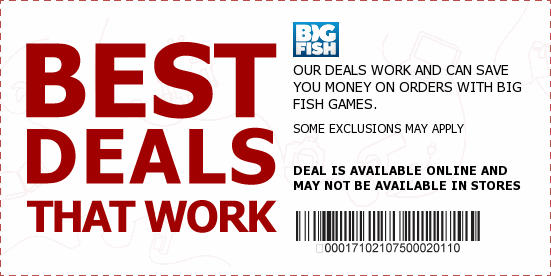 Big Fish Games Coupons