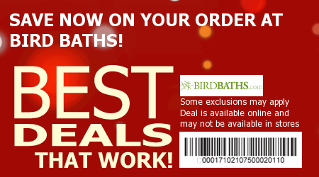 BirdBaths.com Coupon Code