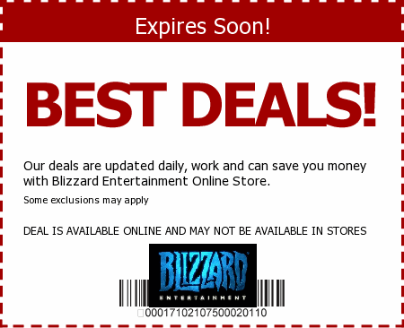 Blizzard Promo Code