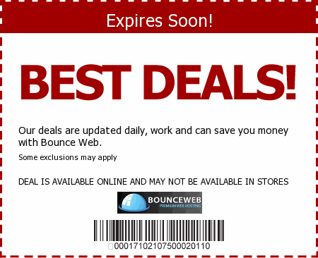 Bounce Web Promo Code