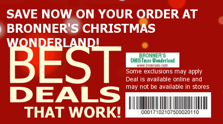 Bronner's Christmas Wonderland Coupon Code