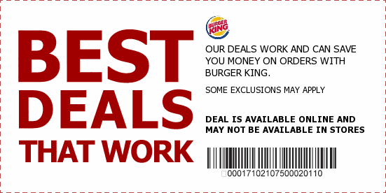 Burger King Coupons