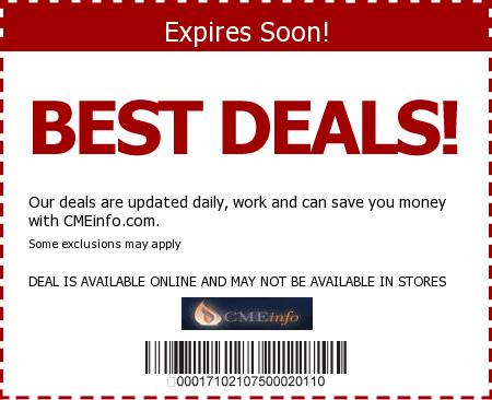 CMEinfo.com Promo Code