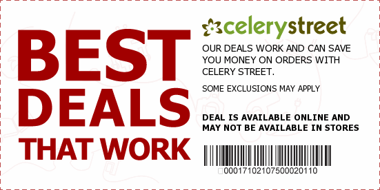 Celery Street Coupons