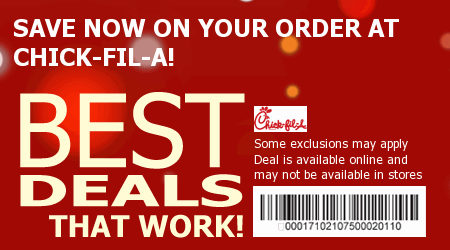 Chick-fil-A Coupon Code