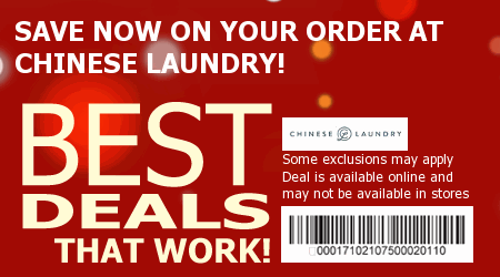 Chinese Laundry Coupon Code