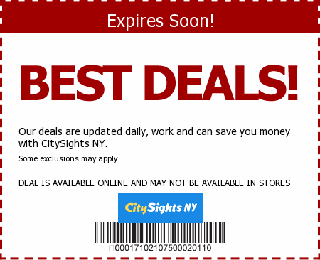 CitySights NY Promo Code