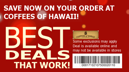 Coffees of Hawaii Coupon Code