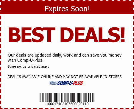 Comp-U-Plus Promo Code