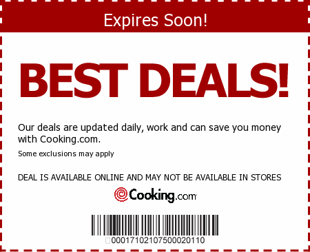 Cooking.com Promo Code