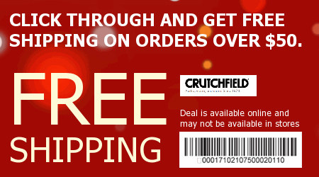 Crutchfield Coupon Code