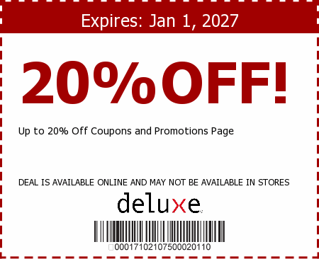 Deluxe Checks Promo Code