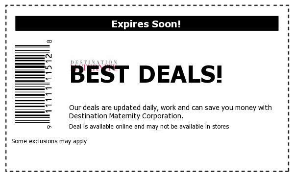 Destination Maternity Deals