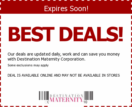 Destination Maternity Promo Code