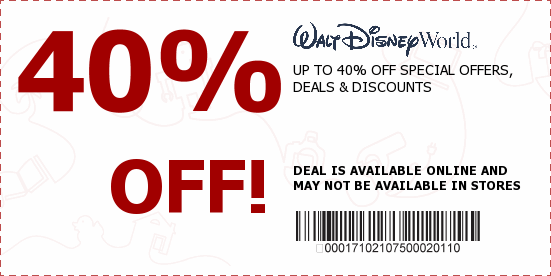 Disney World Coupons