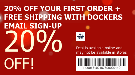 Dockers Coupon Code