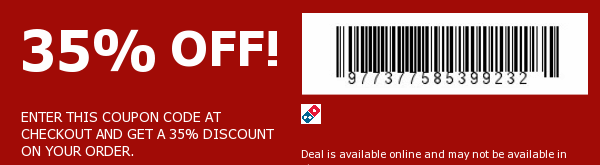 Dominos Pizza Coupon