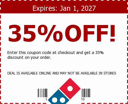 Dominos Pizza Promo Code