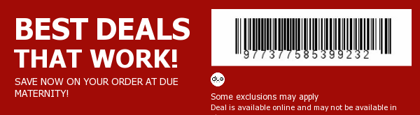 Due Maternity Coupon