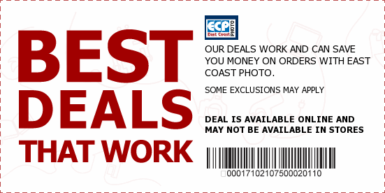 East Coast Photo Coupons