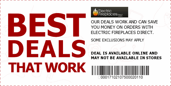 Electric Fireplaces Direct Coupons