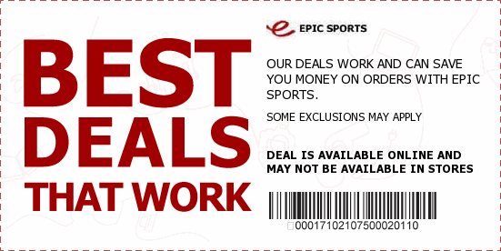 Epic Sports Coupons