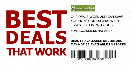 Essential Living Foods Coupons