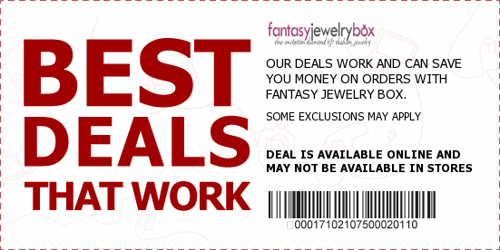 Fantasy Jewelry Box Coupons
