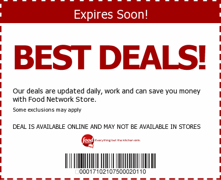 Food Network Promo Code