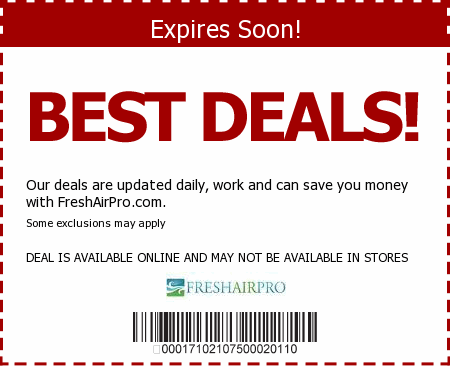 FreshAirPro.com Promo Code