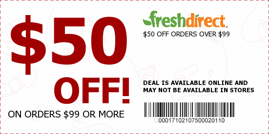 FreshDirect Coupons