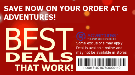 G Adventures Coupon Code