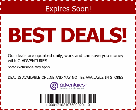 G Adventures Promo Code