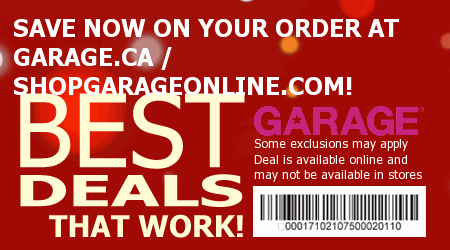Garage Coupon Code