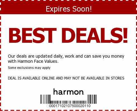 Harmon Discount Promo Code