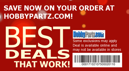 HobbyPartz Coupon Code