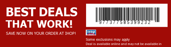 IHOP Coupon
