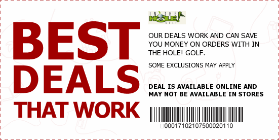 In The Hole Golf Coupons