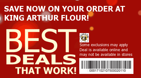 King Arthur Flour Coupon Code