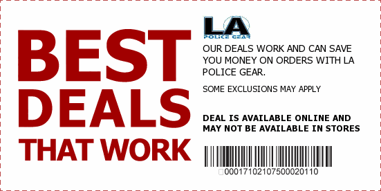 LA Police Gear Coupons