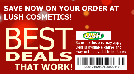 LUSH Cosmetics Coupon Code
